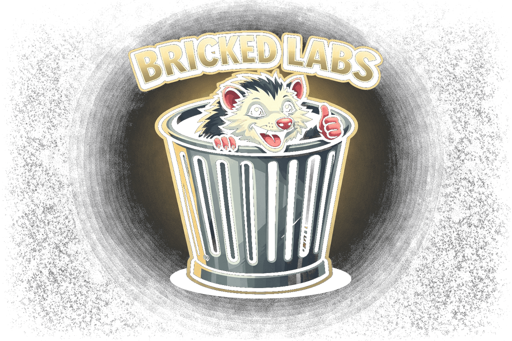 Bricked Labs happy mascot